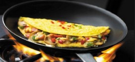 Receita: Omolete de Espargos, Tomate Cherry e Sementes de Sésamo
